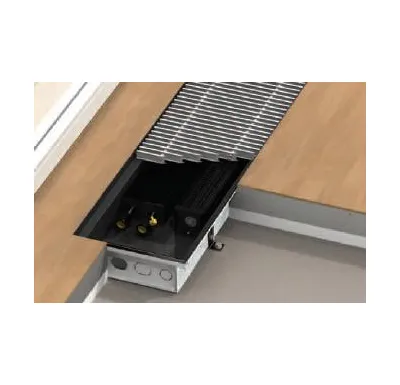BOKI InFloor Podlahový konvektor F1T 140/260-1500mm - pozink S ventilátorem