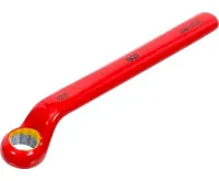 BGS Jednoočkový klíč VDE | s hlubokým vyhnutím | 22 mm - BGS 72022 BGS Jednoočkový klíč VDE | s hlubokým vyhnutím | 22 mm - BGS 72022