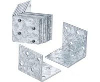BGS Plech spojovací, do úhlu, 40 x 40 x 40 mm, sada 10 dílů