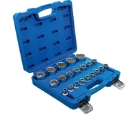 BGS Hlavice nástrčné 1/2" 8-36 mm, sada 21 dílů (1)