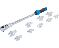 BGS Sada momentových klíčů | pro nástrčné nástroje 14 x 18 mm | 40 - 210 Nm | 11dílná - BGS 71 BGS Sada momentových klíčů | pro nástrčné nástroje 14 x 18 mm | 40 - 210 Nm | 11dílná - BGS 71