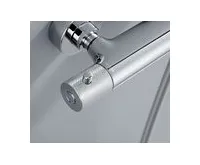 SAPHO SOLARIS nástěnná vanová termostatická baterie, chrom (1)