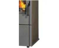 PLAMEN PLAMEN Litinová krbová kamna LAGUNA - hnědá (4)