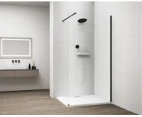 POLYSAN ESCA BLACK MATT jednodílná sprchová zástěna k instalaci ke stěně, sklo čiré, 1200 mm POLYSAN ESCA BLACK MATT jednodílná sprchová zástěna k instalaci ke stěně, sklo čiré, 1200 mm