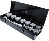 BGS Gola sada 1" 36,0-80,0 mm, 15 dílů, Kraftmann (3)