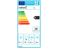 CATA Odsavač par GL 45 Nerez 450 (6)
