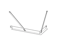 ROMOTOP rám nosný IR2LH RAM15, podpůrný ROMOTOP rám nosný IR2LH RAM15, podpůrný