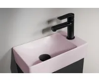 SAPHO KAI stojánková umyvadlová baterie, černá mat (3)