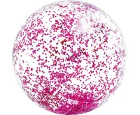 Intex 58070 Nafukovací míč Glitter zlatý (1)