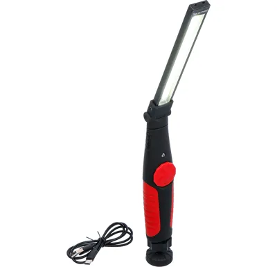 BGS Akumulátorová polohovací lampa, COB-LED, 5 W