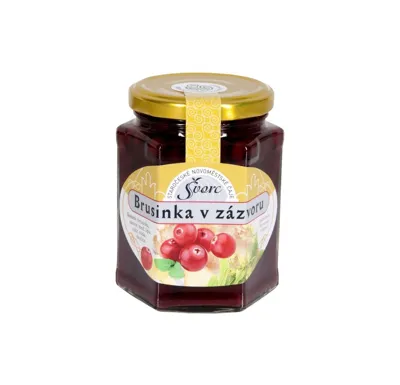Milan Švorc Staročeské Novoměstské čaje - Brusinka v zázvoru 275ml