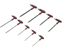 BGS Klíče imbus 2,0 - 10,0 mm, T-rukojeť, 9 dílů (1)