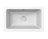 GSI KUBE X keramické umyvadlo 60x37cm, zápustné, broušená spodní hrana, bílá ExtraGlaze (4)