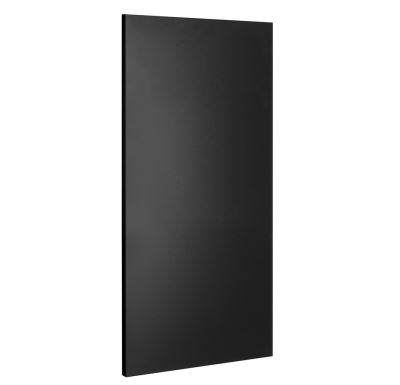 SAPHO ENIS koupelnový sálavý topný panel 600W, IP44, 590x1200 mm, černá mat