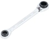 BGS Klíč očkový 10 x 13 - 17 x 19 mm, ráčnový (3)