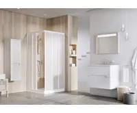 Ravak sprchový kout čtvercový ASRV3-90 bílá+grape (3)