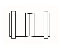 ALMEVA STARR hrdlo-hrdlo pro sání 110mm