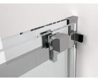 POLYSAN THRON SQUARE sprchové dveře 1300 mm, hranaté pojezdy, čiré sklo (7)