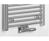 AQUALINE ALYA otopné těleso rovné 500x1600mm, středové připojení, chrom (4)