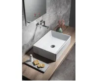 GSI KUBE X keramické umyvadlo na desku, 50x37cm, bílá ExtraGlaze (5)