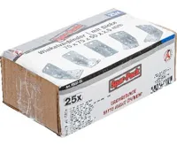 BGS Plech spojovací, s drážkou, 70 x 70 x 55 x 2,5 mm, výhodná sada, 25 ks (4)