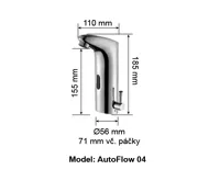Donner Automatická umyvadlová baterie AutoFlow 04 (6)