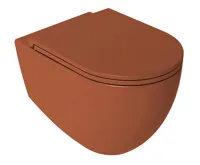 ISVEA INFINITY WC sedátko, SLIM, Soft Close, Easy Take, terracotta (2)