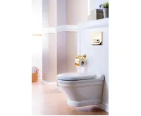 CREAVIT ANTIK závěsná WC mísa, 36x53cm, bílá (3)