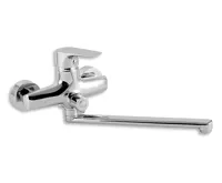 NOVASERVIS Paneláková baterie bez příslušenství150mm Titania Nice chrom - 97071/1,0