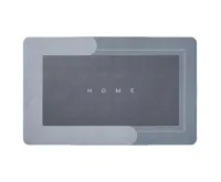 HomeLife Koupelnová absorpční předložka 50 x 80 cm obdélník, šedá