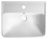 BRUCKNER NEON keramické umyvadlo 45x41,5cm, bílá (7)