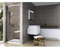 Ravak sprchové dveře PDOP1-80 satin+transparent