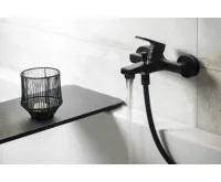 SAPHO KAI nástěnná vanová baterie, černá mat (5)