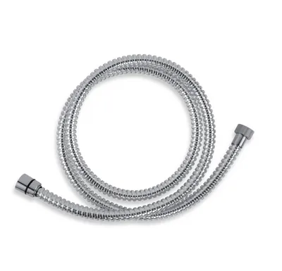 NOVASERVIS Sprchová hadice plastová 150 cm chrom - SPIRAL/150,0