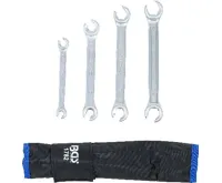 BGS Klíče na brzdové potrubí,5/16" - 3/4",4 díly v tašce (2)