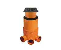 OSMA kanalizační šachta DN400x 500 mm vícevtok - pro KG 110 poklop mříž litina - 12,5t OSMA kanalizační šachta DN400x 500 mm vícevtok - pro KG 110 poklop mříž litina - 12,5t