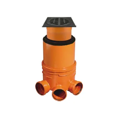 OSMA kanalizační šachta DN400x2000 mm vícevtok - pro KG 200 poklop mříž litina - 12,5t