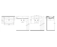 ISVEA SISTEMA keramické umyvadlo 60x42cm, bílá (9)