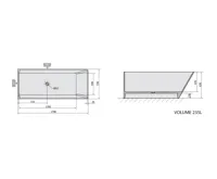 POLYSAN HERHIS volně stojící vana litý mramor 170x72x63cm, bílá (7)