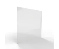 HS Flamingo Sklo pod kamna - Čtverec 1000x1000 mm / 6 mm (1)