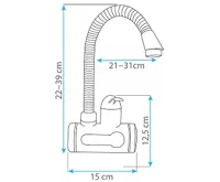 HomeLife Baterie s elektrickým ohřevem vody WALL DIGITERM FLEXI SDR-10C-3 (1)