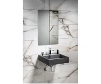 SAPHO QUADRADO betonové umyvadlo včetně výpusti, 46x46cm, černý granit (5)