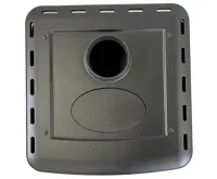 PLAMEN Litinová krbová kamna MAESTRAL N - tmavě hnědá (7)