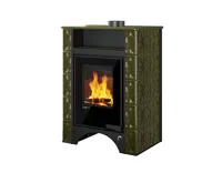 HS Flamingo Kachlová kamna AQUAFLAM VARIO ® PERU 11/7kW, kachle zelená, elektronická regulace HS Flamingo Kachlová kamna AQUAFLAM VARIO ® PERU 11/7kW, kachle zelená, elektronická regulace