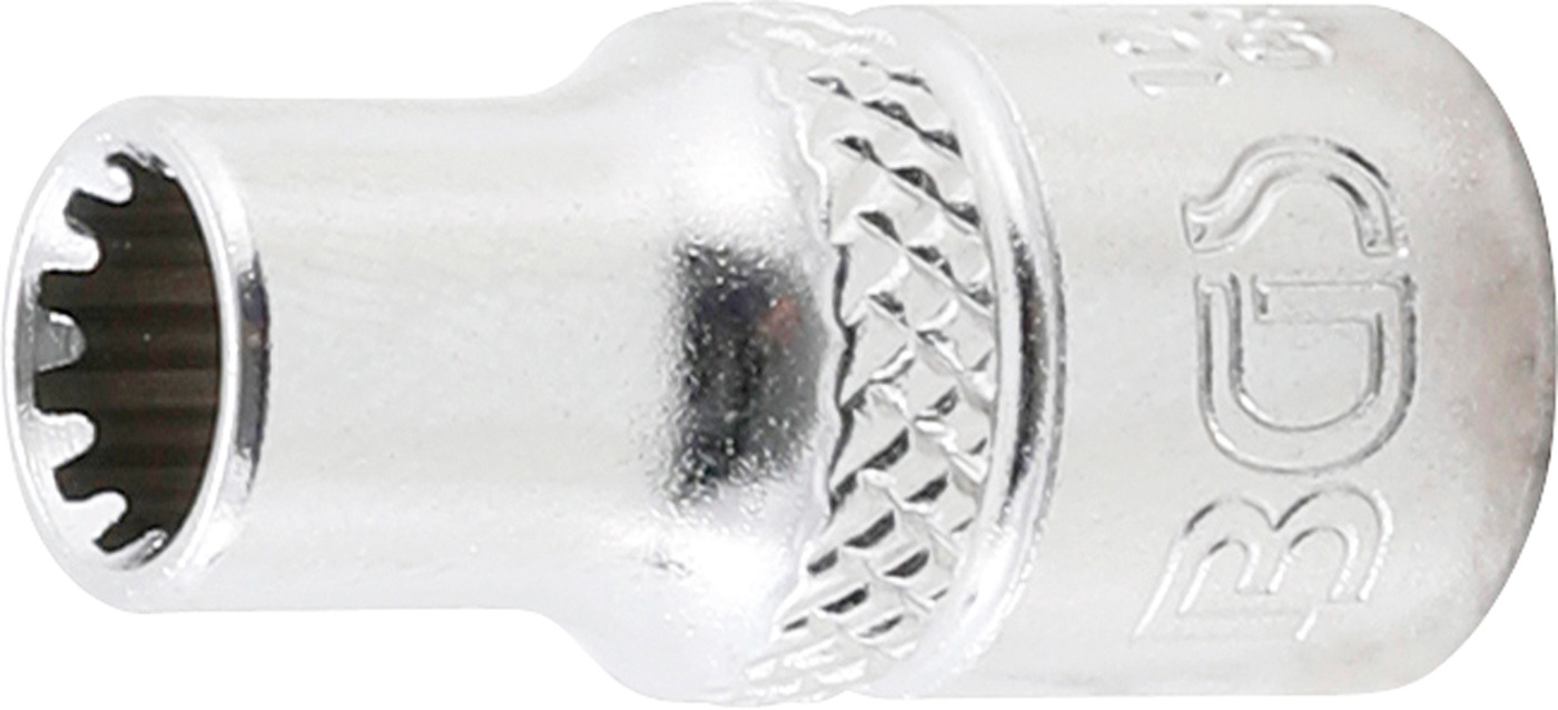 Bgs hlavice nástrčná gear lock, 6,3 mm (1/4"), 5,5 mm