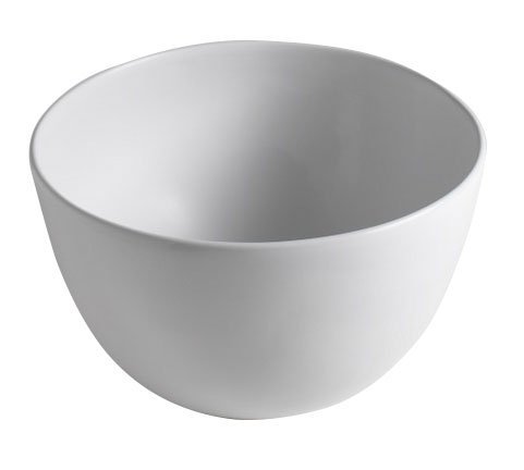 Sapho dome keramické umyvadlo na desku vysoké, ø 45,5cm, bílá