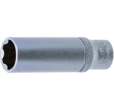 BGS Hlavice nástrčná 3/8" 14,0 mm, prodloužená, SuperLock