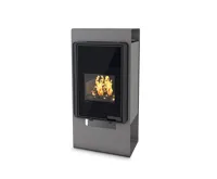HS Flamingo Krbová kamna FLAMINGO DELUXE ® SINGA, šedá HS Flamingo Krbová kamna FLAMINGO DELUXE ® SINGA, šedá