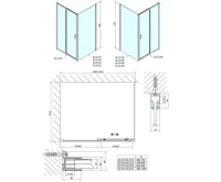 POLYSAN EASY obdélníkový sprchový kout 1500x900mm, čiré sklo L/P varianta (7)