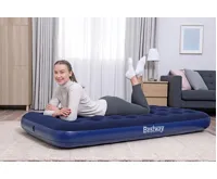 Bestway Air Bed Klasik Twin jednolůžko modrá 188 x 99 x 22 cm 67001 (1)